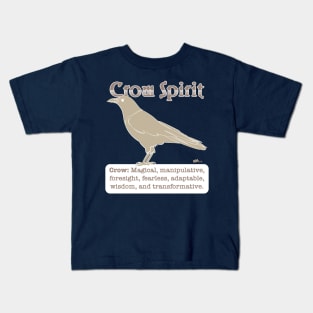 Spirit Animal-Crow Kids T-Shirt